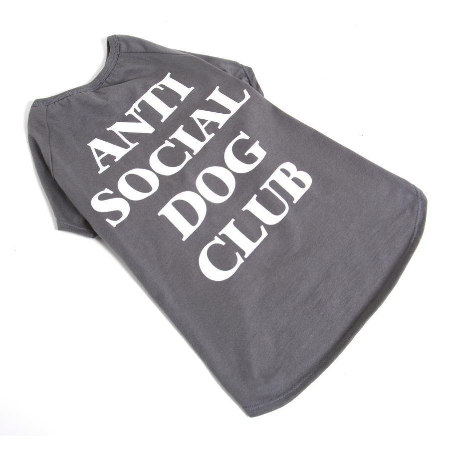 T-shirt Anti Social Dog Club - DogWings
